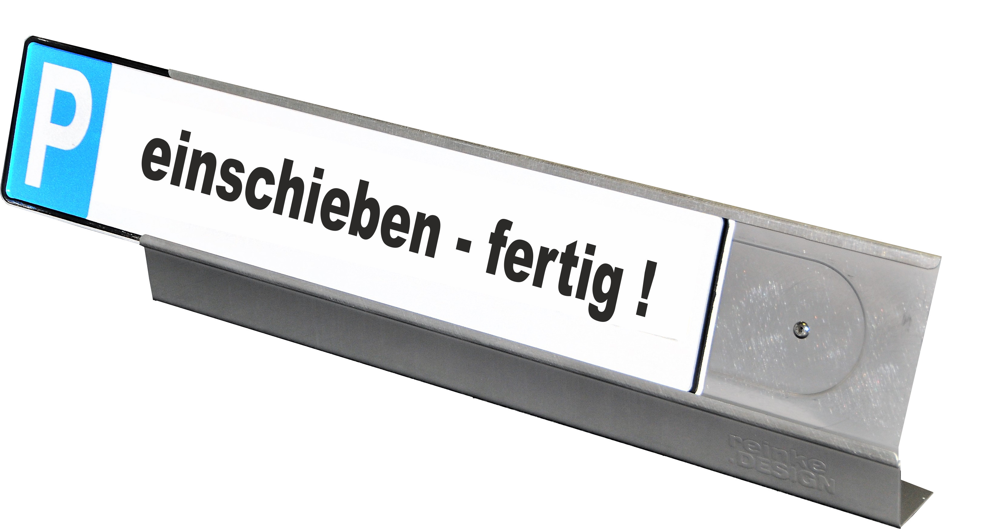 Fahrzeuge & Teile :: Parkschild- Halterung für KFZ- Schild/Kennzeichen  Bodenbefestigung aus Edelstahl