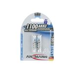 ANSMANN Akku 2 x Micro 1.1 Ah Blister inkl. 2 x Micro AAA