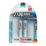 ANSMANN Akku MaxE 2 x Mignon 2,1 Ah Blister inkl. 2 x Mignon AA, 2100 mAh