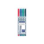 STAEDTLER 4er Box Lumocolor non.per.F 4er Box