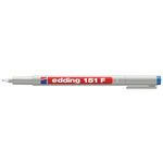 edding Non Perman.Marker151F ohp blau