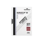 DURABLE Duraclip-Klemmappe A4 weiss