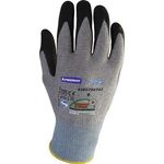 Handschuhe Flex Gr.10 grau/schwarz EN 388 Kat.II PROMAT - VPE: 12