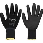 Handschuhe Workeasy Black PU Gr.10 schwarz EN 388 PSA II - VPE: 100