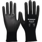 Handschuhe Blackstar NPU Gr.11 (XXXL) schwarz EN 388 PSA II Nyl.m.PU PROMAT - VPE: 12