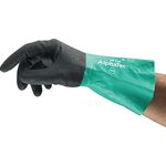 Chemiehandschuhe Alphatec 58-128 Gr.10 grau EN 374,EN 388 PSA III ANSELL