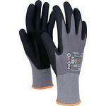 Handschuh Flexible Supreme 1600 Gr.9 schwarz/hellgrau EN388 EN420+A1 EN407 PSAII - VPE: 12