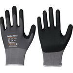 Handschuhe LeiKaFlex 1466 Gr.8 grau EN420+EN388 PSA II LEIPOLD - VPE: 12