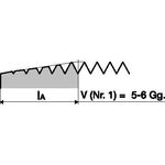 Handgewindebohrer DIN 352 Nr.3 M22x2,5mm HSS ISO2 (6H) PROMAT