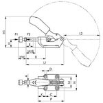 Schubstangenspanner Nr.6842 Gr.7 schwer,Druck-/Zugspanner AMF