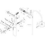 Showerpipe AXOR CITTERIO DN 15 m Therm. und 1jet Kopfbrause chrom