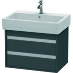 Duravit Waschtischunterbau KETHO 440x650mm graphit matt