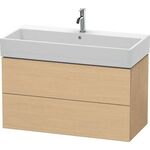 Duravit Waschtischunterbau L-CUBE 544x984x459mm flannel grey hochglanz