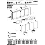 Keuco Spiegelschrank ROYAL MODULAR 2.0 Breite 2100mm Höhe 900mm Tiefe 120mm