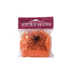 EUROPALMS Halloween Spinnennetz orange 50g