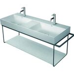 Duravit Metallkonsole DURASQUARE wandhängend, für Waschtisch 235312 chrom