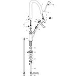 Einhebel-Spültischmischer AXOR STARCK DN 15 chrom