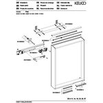 Keuco Lichtspiegel X-LINE DALI 500x700x105mm trüffel