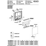 Keuco Spiegelschrank ROYAL MODULAR 2.0 Breite 500mm Höhe 900mm Tiefe 160mm