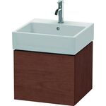 Duravit Waschtischunterbau L-CUBE 394x484x459mm amerikanisch nussbaum