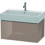 Duravit Waschtischunterbau L-CUBE 394x784x459mm cappuccino hochglanz