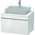 Duravit Konsolenunterschrank DURASTYLE 512x800x548mm lichtblau matt/weiß matt