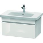 Duravit Waschtischunterbau DURASTYLE 448x730x398mm nussbaum dunkel/weiß matt