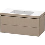 Duravit Waschtischunterbau L-CUBE m WT Vero Air 500x1000x480mm o HL leinen