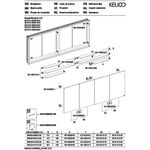 Keuco Spiegelschrank ROYAL MODULAR 2.0 Breite 1900mm Höhe 900mm Tiefe 120mm