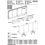 Keuco Spiegelschrank ROYAL MODULAR 2.0 Breite 2100mm Höhe 900mm Tiefe 120mm