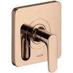 Abstellventil AXOR CITTERIO M DN 15/DN 20 UP m HGri polished red gold