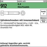 Zylinderschraube DIN 912 Innen-6kt M8x65 8.8 flZnnc 480h-L 200St. - VPE: 200