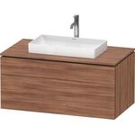 Duravit Waschtischunterbau L-CUBE 1020x482x550mm we hgl ES Nussbaum