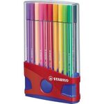 STABILO Fasermaler pen 68 ColorParade 1mm sort. 20 St./Pack. - VPE: 5