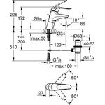 Grohe EH-WTbatt EUROECO SPECIAL 1/2Zoll chr