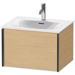 Duravit Waschtischunterbau XVIU 610x397x480mm 1 Az Prof. sw ma we s-matt