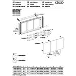 Keuco Spiegelschrank ROYAL MODULAR 2.0 Breite 1300mm Höhe 900mm Tiefe 120mm