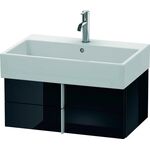 Duravit Waschtischunterbau VERO AIR 298x684x431mm schwarz hochglanz