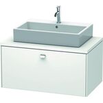 Duravit Konsolenunterschrank BRIOSO Griff chrom 442x920x550mm weiß matt