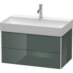 Duravit Waschtischunterbau XSQUARE 397x784x460mm dolomiti grey hochglanz