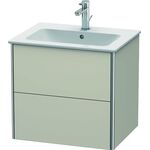 Duravit Waschtischunterbau XSQUARE 560x610x478mm taupe matt