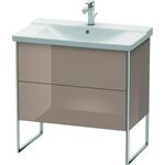 Duravit Waschtischunterbau XSQUARE 805x810x473mm cappuccino hochglanz