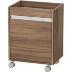 Duravit Rollcontainer KETHO 360x500x670mm Ans links nussbaum natur