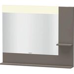 Duravit Spiegel VERO 142x1000x800mm Be fla grey seidenmatt