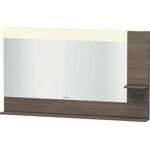 Duravit Spiegel VERO 142x1400x800mm, Beleuchtung pine terra