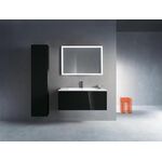 Duravit Waschtischunterbau L-CUBE 1020x481x400mm schwarz hochglanz