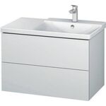 Duravit Waschtischunterbau L-CUBE 820x481x555mm weiß matt