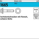 Sechskantschraube EN 1665 Flansch M6x 30 A 2 200 Stück - VPE: 200