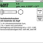 Sechskantschraube ISO 4017 VG M12x 120 8.8 galv.verz. 8 DiSP+SL 50 Stück - VPE: 50