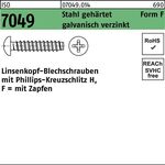 Blechschraube ISO 7049 LIKO Zapfen/PH F 4,2x32-H Stahl geh.galv.verz. 1000St. - VPE: 1000